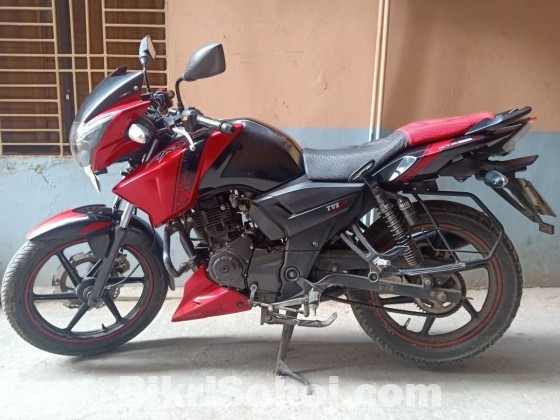 TVS Apache RTR DD Red Black 2014